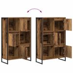 Casa si Gradina - Mobilier - Biblioteci si rafturi - Biblioteci - Dulap pentru carti Lemn Vechi 68 x 30 x 108.5 cm Lemn compozit - Infinity.ro