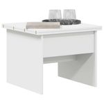 Casa si Gradina - Mobilier - Mese si birouri - Masute de cafea - Masa de cafea Alb 55 x 54,5 x 45 cm Lemn compozit - Infinity.ro