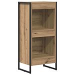 Casa si Gradina - Mobilier - Biblioteci si rafturi - Biblioteci - Dulap pentru carti Stejar artizanal 80 x 30 x 155 cm - Infinity.ro