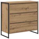 Casa si Gradina - Mobilier - Comode si corpuri - Comode - Bufet Stejar artizanal 79 x 36 x 75.5 cm Lemn compozit - Infinity.ro