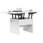 Casa si Gradina - Mobilier - Mese si birouri - Masute de cafea - Masa de cafea Alb 55 x 54,5 x 45 cm Lemn compozit - Infinity.ro
