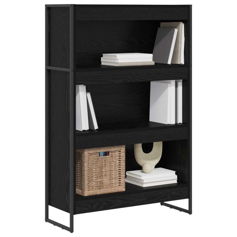Casa si Gradina - Mobilier - Biblioteci si rafturi - Biblioteci - Dulap pentru carti Stejar Negru 80 x 30 x 155 cm Lemn compozit - Infinity.ro
