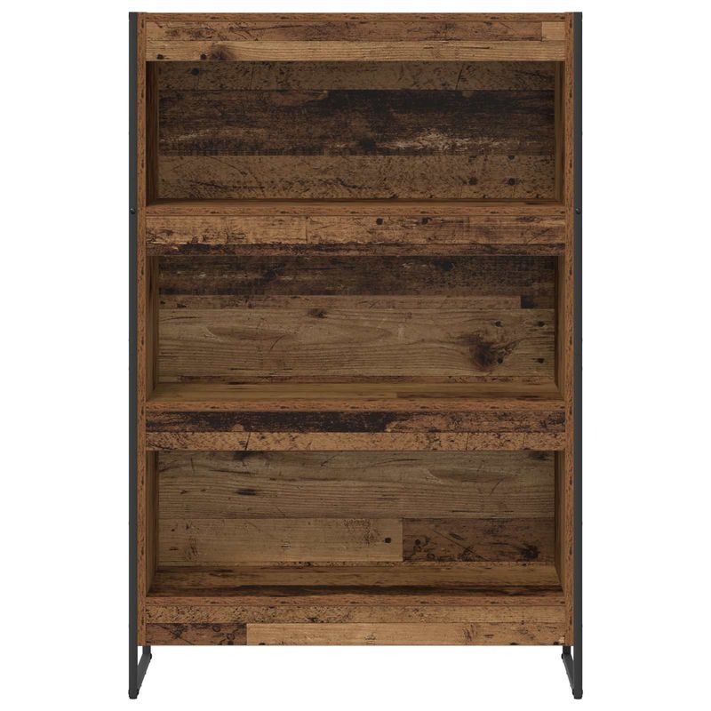 Casa si Gradina - Mobilier - Biblioteci si rafturi - Biblioteci - Dulap pentru carti Lemn Vechi 80 x 30 x 155 cm Lemn compozit - Infinity.ro
