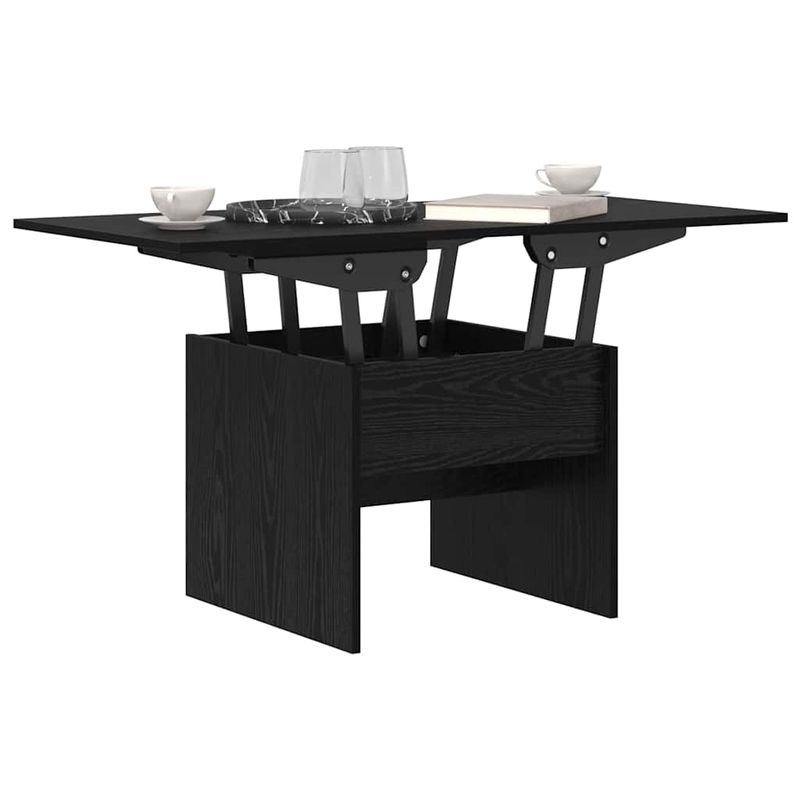 Casa si Gradina - Mobilier - Mese si birouri - Masute de cafea - Masa de cafea Stejar Negru 55 x 54,5 x 45 cm Lemn compozit - Infinity.ro
