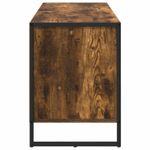 Casa si Gradina - Mobilier - Comode si corpuri - Comode - Cabinet TV Stejar fumuriu 100 x 36 x 49.5 cm Lemn compozit - Infinity.ro