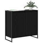 Casa si Gradina - Mobilier - Comode si corpuri - Comode - Dulap lateral Stejar Negru 79 x 36 x 75 cm Lemn compozit - Infinity.ro