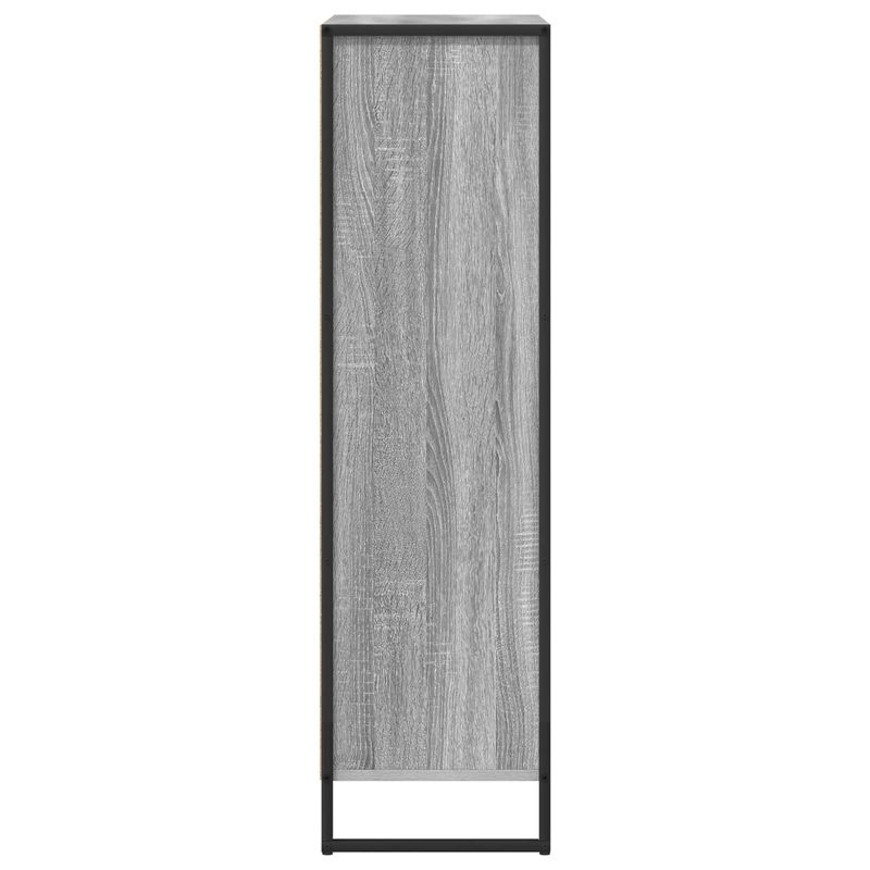 Casa si Gradina - Mobilier - Biblioteci si rafturi - Biblioteci - Dulap pentru carti Gri Sonoma 68 x 30 x 108.5 cm Lemn compozit - Infinity.ro