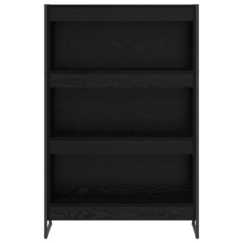 Casa si Gradina - Mobilier - Biblioteci si rafturi - Biblioteci - Dulap pentru carti Stejar Negru 80 x 30 x 155 cm Lemn compozit - Infinity.ro