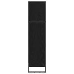 Casa si Gradina - Mobilier - Biblioteci si rafturi - Biblioteci - Dulap pentru carti Stejar Negru 80 x 30 x 155 cm Lemn compozit - Infinity.ro