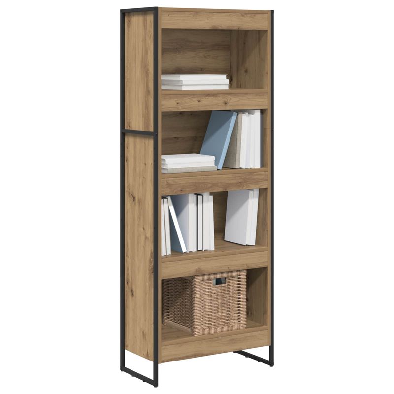 Casa si Gradina - Mobilier - Biblioteci si rafturi - Biblioteci - Dulap pentru carti Stejar artizanal 80 x 30 x 155 cm - Infinity.ro