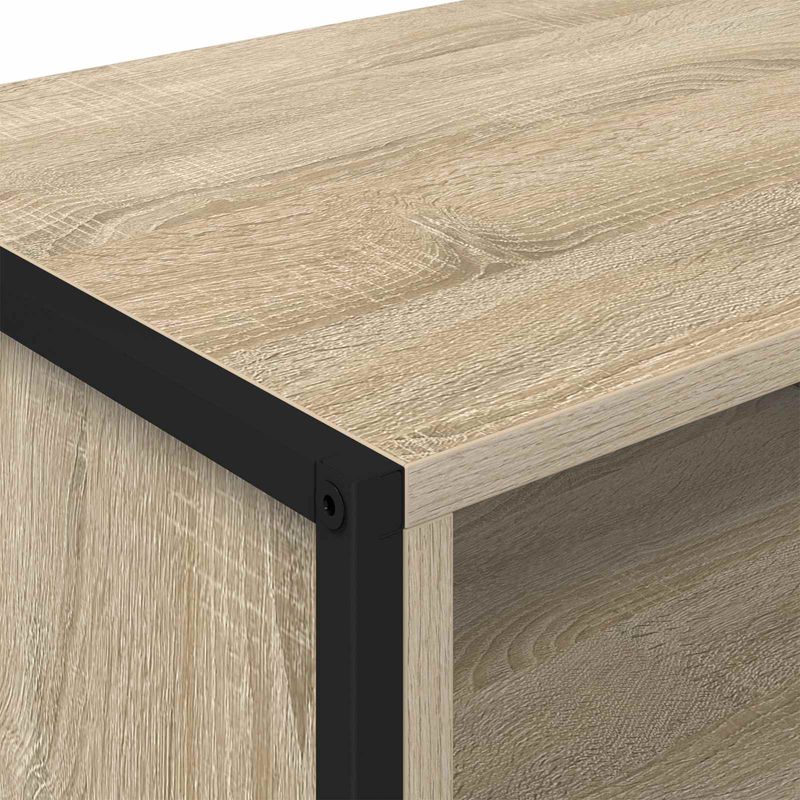 Casa si Gradina - Mobilier - Comode si corpuri - Comode - Cabinet TV Sonoma 100 x 36.5 x 30.5 cm Lemn compozit - Infinity.ro