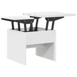 Casa si Gradina - Mobilier - Mese si birouri - Masute de cafea - Masa de cafea Alb 55 x 54,5 x 45 cm Lemn compozit - Infinity.ro