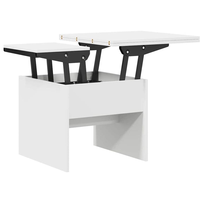 Casa si Gradina - Mobilier - Mese si birouri - Masute de cafea - Masa de cafea Alb 55 x 54,5 x 45 cm Lemn compozit - Infinity.ro