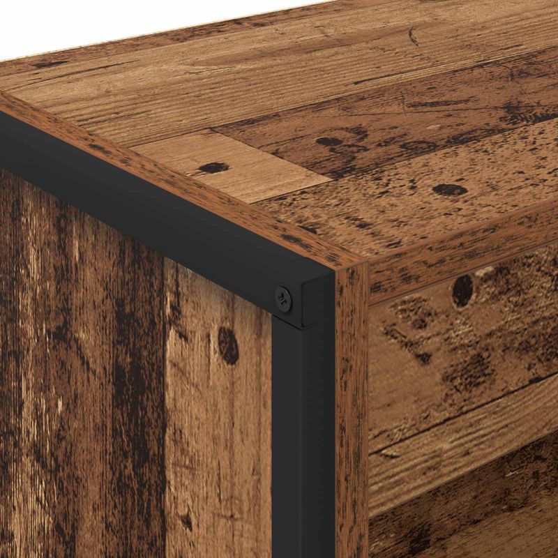 Casa si Gradina - Mobilier - Biblioteci si rafturi - Biblioteci - Dulap pentru carti Lemn Vechi 80 x 30 x 155 cm Lemn compozit - Infinity.ro