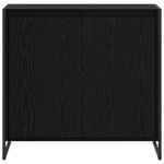 Casa si Gradina - Mobilier - Comode si corpuri - Comode - Dulap lateral Stejar Negru 79 x 36 x 75 cm Lemn compozit - Infinity.ro