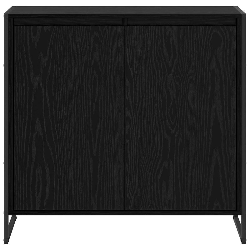 Casa si Gradina - Mobilier - Comode si corpuri - Comode - Dulap lateral Stejar Negru 79 x 36 x 75 cm Lemn compozit - Infinity.ro
