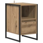 Casa si Gradina - Mobilier - Comode si corpuri - Noptiere - Noptiera 2 pcs Stejar artizanal 39,5 x 30 x 50 cm Lemn compozit - Infinity.ro