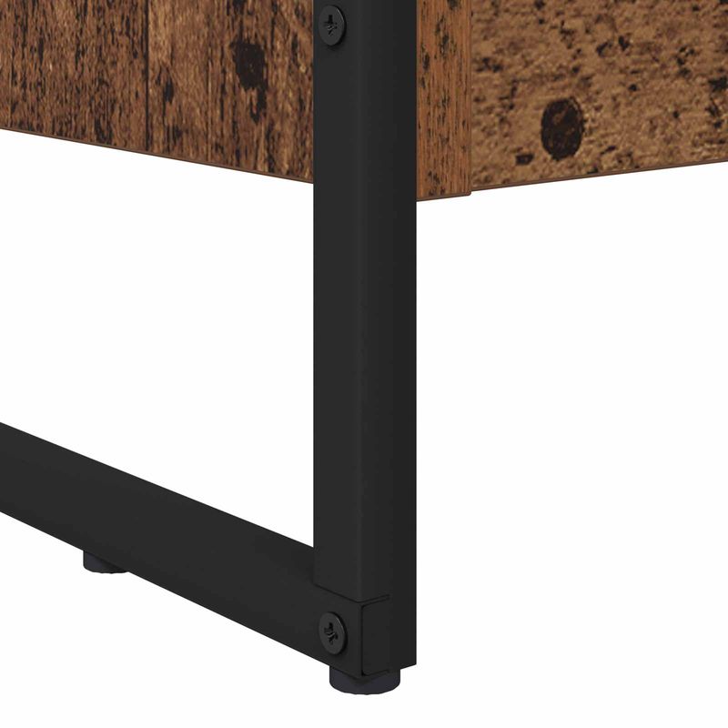 Casa si Gradina - Mobilier - Biblioteci si rafturi - Biblioteci - Dulap pentru carti Lemn Vechi 80 x 30 x 155 cm Lemn compozit - Infinity.ro