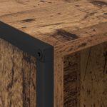 Casa si Gradina - Mobilier - Biblioteci si rafturi - Biblioteci - Dulap pentru carti Lemn Vechi 99.5 x 30 x 108.5 cm - Infinity.ro