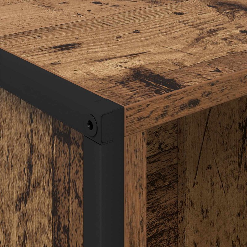 Casa si Gradina - Mobilier - Biblioteci si rafturi - Biblioteci - Dulap pentru carti Lemn Vechi 99.5 x 30 x 108.5 cm - Infinity.ro