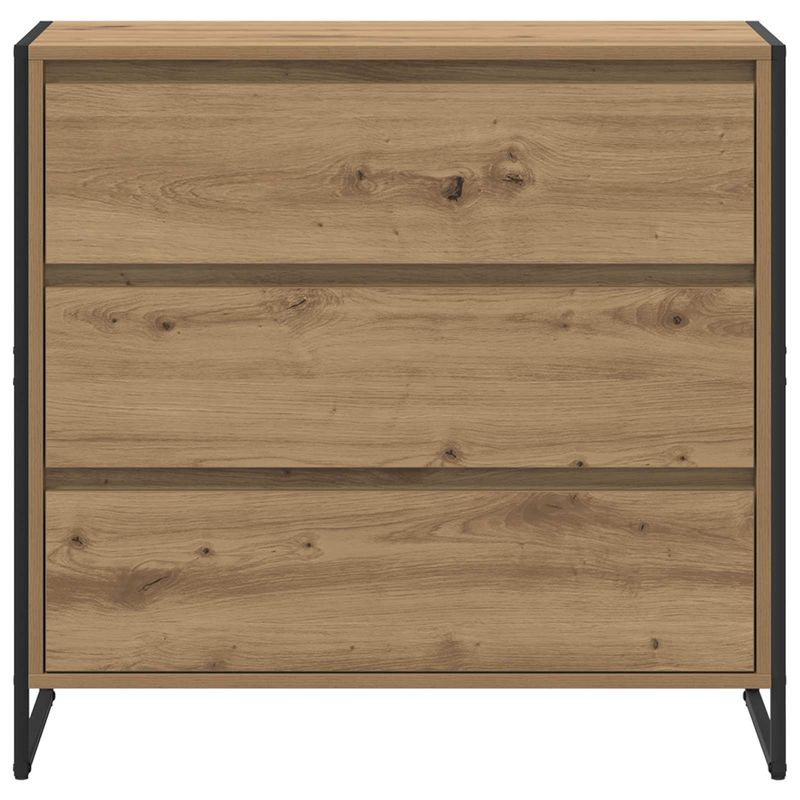 Casa si Gradina - Mobilier - Comode si corpuri - Comode - Bufet Stejar artizanal 79 x 36 x 75.5 cm Lemn compozit - Infinity.ro