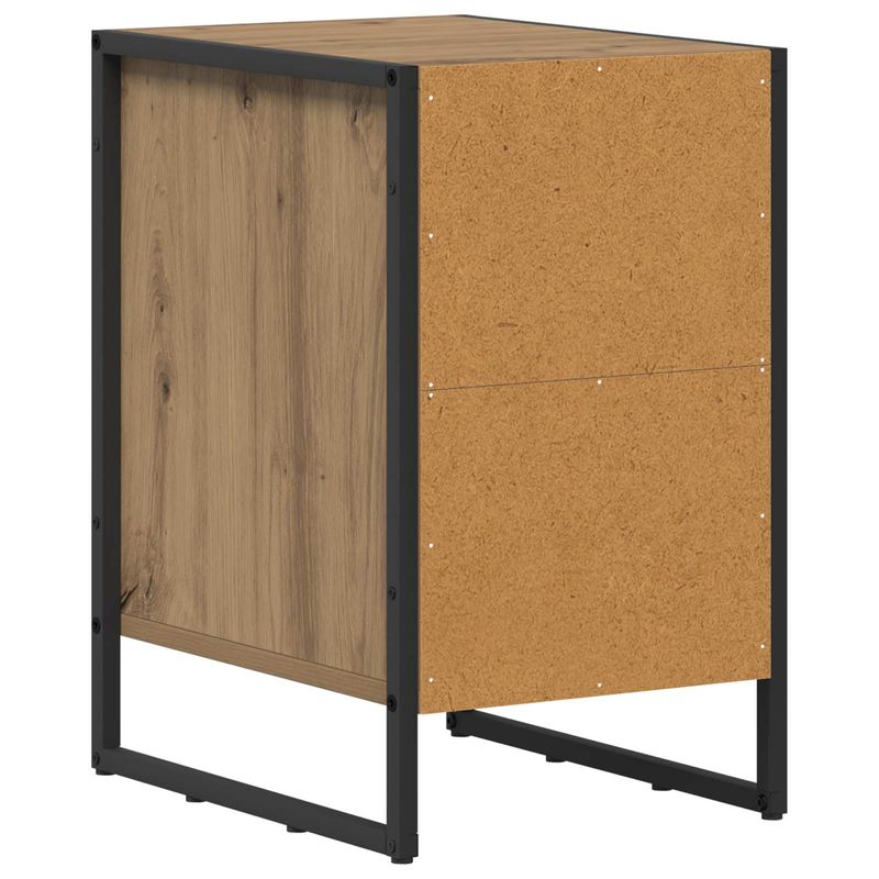 Casa si Gradina - Mobilier - Comode si corpuri - Noptiere - Noptiera 2 pcs Stejar artizanal 39,5 x 30 x 50 cm Lemn compozit - Infinity.ro