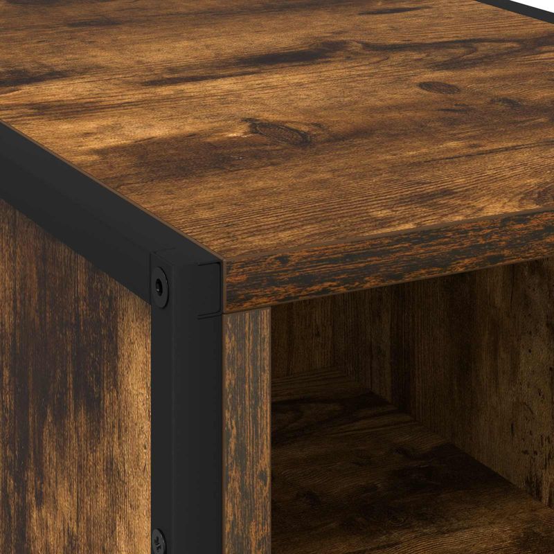 Casa si Gradina - Mobilier - Comode si corpuri - Noptiere - Noptiera 2 pcs Stejar Fumuriu 39.5 x 30 x 50 cm Lemn compozit - Infinity.ro