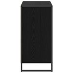 Casa si Gradina - Mobilier - Comode si corpuri - Comode - Dulap lateral Stejar Negru 79 x 36 x 75 cm Lemn compozit - Infinity.ro