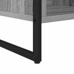 Casa si Gradina - Mobilier - Biblioteci si rafturi - Biblioteci - Dulap pentru carti Gri Sonoma 68 x 30 x 108.5 cm Lemn compozit - Infinity.ro