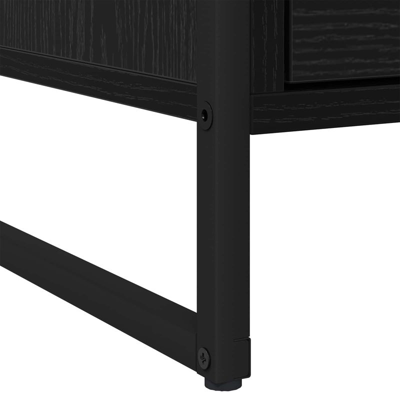 Casa si Gradina - Mobilier - Comode si corpuri - Noptiere - Noptiera 2 pcs Stejar Negru 50 x 39.5 x 50 cm Lemn compozit - Infinity.ro