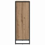 Casa si Gradina - Mobilier - Biblioteci si rafturi - Biblioteci - Dulap pentru carti Stejar artizanal 80 x 30 x 155 cm - Infinity.ro