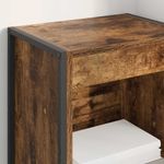 Casa si Gradina - Mobilier - Biblioteci si rafturi - Biblioteci - Dulap pentru carti Stejar fumuriu 80 x 30 x 155 cm - Infinity.ro