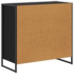Casa si Gradina - Mobilier - Comode si corpuri - Comode - Dulap lateral Stejar Negru 79 x 36 x 75 cm Lemn compozit - Infinity.ro