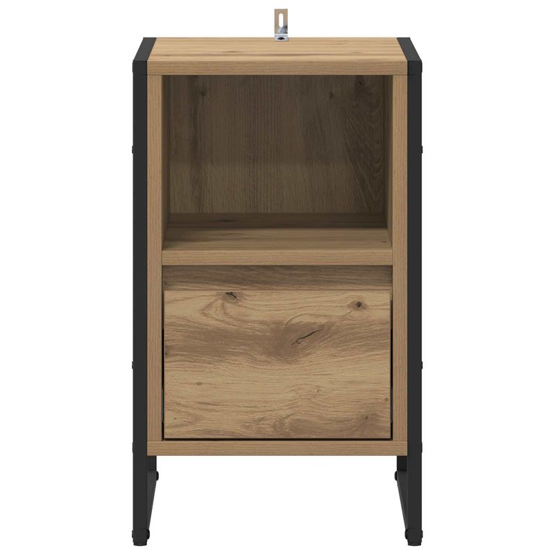 Casa si Gradina - Mobilier - Comode si corpuri - Noptiere - Noptiera 2 pcs Stejar artizanal 39,5 x 30 x 50 cm Lemn compozit - Infinity.ro