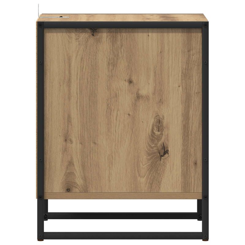 Casa si Gradina - Mobilier - Comode si corpuri - Noptiere - Noptiera 2 pcs Stejar artizanal 39,5 x 30 x 50 cm Lemn compozit - Infinity.ro