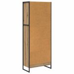Casa si Gradina - Mobilier - Biblioteci si rafturi - Biblioteci - Dulap pentru carti Stejar artizanal 80 x 30 x 155 cm - Infinity.ro