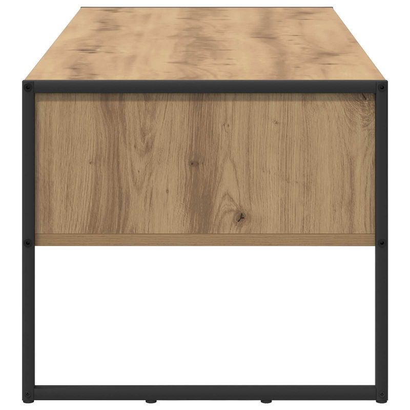 Casa si Gradina - Mobilier - Mese si birouri - Masute de cafea - Masa de cafea Stejar artizanal 100 x 46 x 40 cm Lemn compozit - Infinity.ro