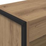 Casa si Gradina - Mobilier - Biblioteci si rafturi - Biblioteci - Dulap pentru carti Stejar artizanal 80 x 30 x 155 cm - Infinity.ro