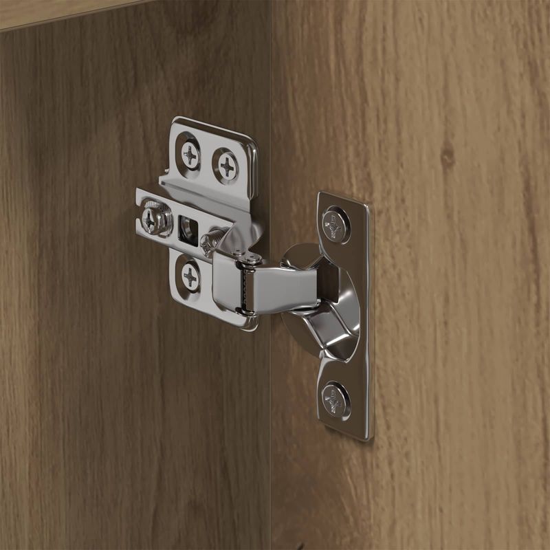 Casa si Gradina - Mobilier - Mobilier baie - Corpuri baie - Dulap de Baie Stejar artizanal 60 x 30 x 60 cm Lemn compozit - Infinity.ro