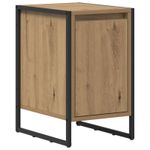 Casa si Gradina - Mobilier - Comode si corpuri - Noptiere - Noptiera Stejar artizanal 39,5 x 30 x 50 cm Lemn compozit - Infinity.ro