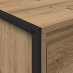 Casa si Gradina - Mobilier - Mese si birouri - Masute de cafea - Masa de cafea Stejar artizanal 100 x 46 x 40 cm Lemn compozit - Infinity.ro