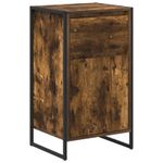 Casa si Gradina - Mobilier - Comode si corpuri - Corpuri bucatarie - Bufet cu sertar Stejar fumuriu 81 x 36 x 150.5 cm Lemn compozit - Infinity.ro