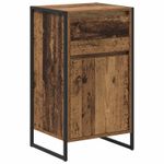 Casa si Gradina - Mobilier - Comode si corpuri - Corpuri bucatarie - Bufet cu sertar Lemn Vechi 81 x 36 x 150.5 cm Lemn compozit - Infinity.ro