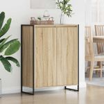 Casa si Gradina - Mobilier - Dulapuri si sifoniere - Dulapuri - Dulap pentru pantofi Sonoma 79 x 36 x 100 cm Lemn compozit - Infinity.ro