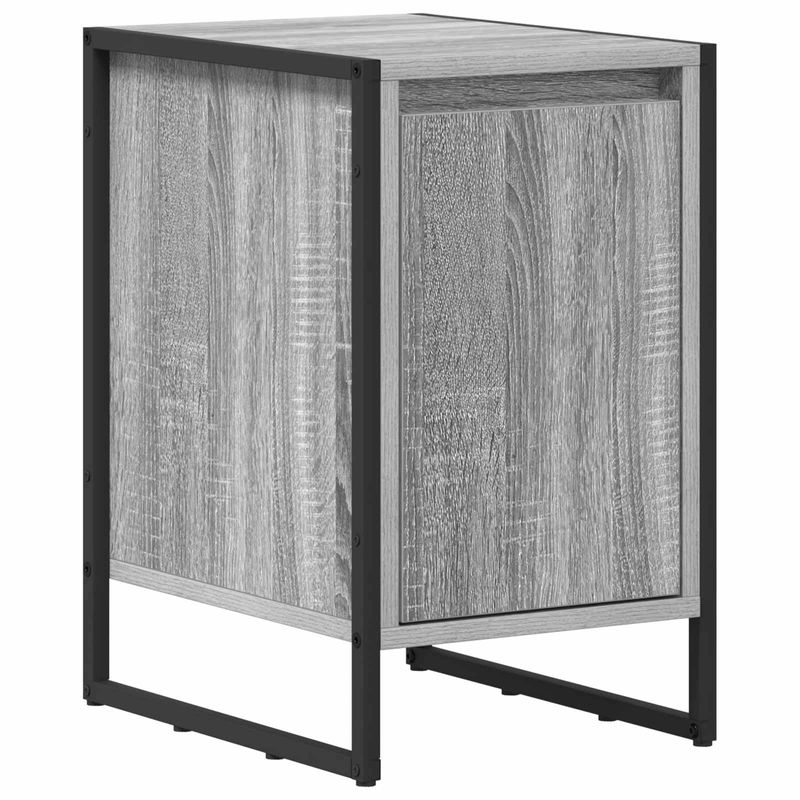 Casa si Gradina - Mobilier - Comode si corpuri - Noptiere - Noptiera 2 pcs Gri Sonoma 39,5 x 30 x 50 cm Lemn compozit - Infinity.ro