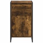 Casa si Gradina - Mobilier - Comode si corpuri - Corpuri bucatarie - Bufet cu sertar Stejar fumuriu 81 x 36 x 150.5 cm Lemn compozit - Infinity.ro