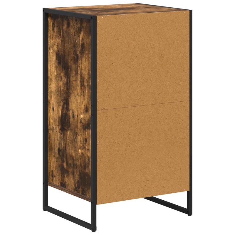 Casa si Gradina - Mobilier - Comode si corpuri - Corpuri bucatarie - Bufet cu sertar Stejar fumuriu 81 x 36 x 150.5 cm Lemn compozit - Infinity.ro