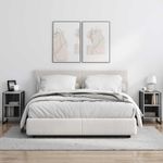 Casa si Gradina - Mobilier - Comode si corpuri - Noptiere - Noptiera Gri Sonoma 39.5 x 30 x 50 cm Lemn compozit - Infinity.ro