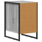 Casa si Gradina - Mobilier - Comode si corpuri - Noptiere - Noptiera 2 pcs Gri Sonoma 39,5 x 30 x 50 cm Lemn compozit - Infinity.ro