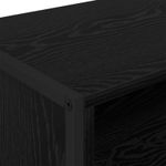 Casa si Gradina - Mobilier - Comode si corpuri - Comode - Cabinet TV Stejar Negru 100 x 36.5 x 30.5 cm Lemn compozit - Infinity.ro